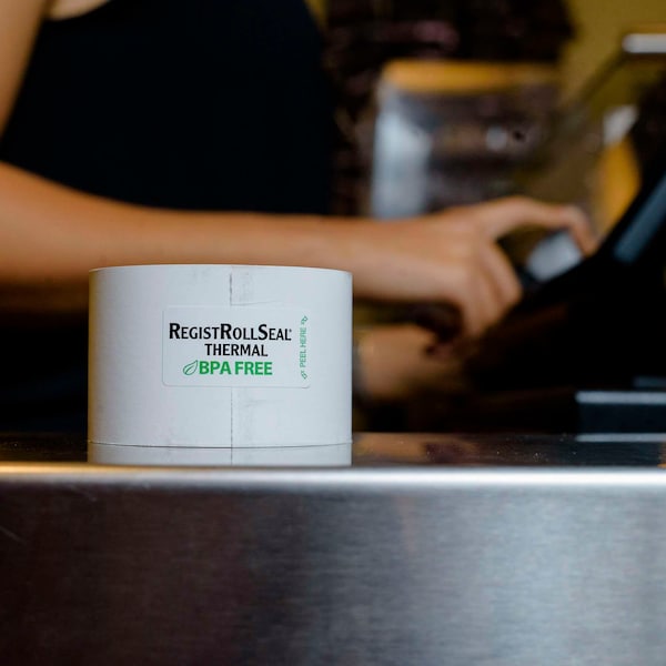 National Checking National Checking Tape Paper Register Roll 2.25" x 200 Ft., PK40 7225SP - main